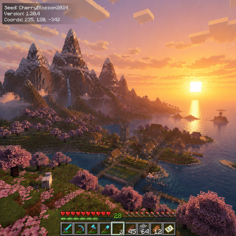 2025年最佳 Minecraft 种子推荐:10个必玩地图种子-fufuiu 的 MC 小窝