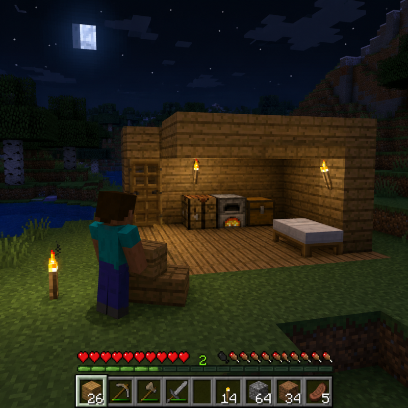 Minecraft 生存模式新手完全指南-fufuiu 的 MC 小窝
